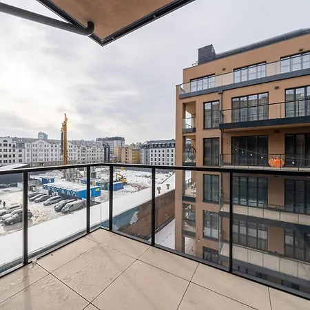Lofts & Rosegold Luxury In Elegant 1br With Balcony In Center Dzīvoklis *