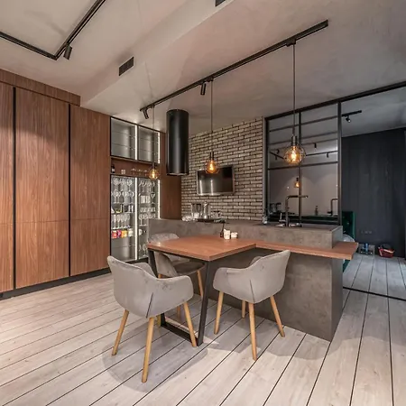 公寓 Lofts & Rosegold Luxury In Elegant 1br With Balcony In Center *