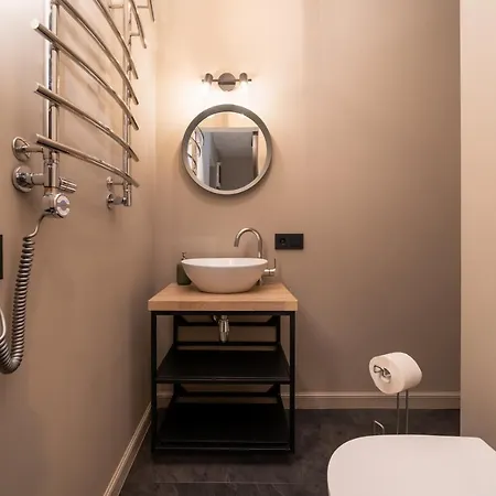 דירה Lofts & Rosegold Luxury In Elegant 1br With Balcony In Center *