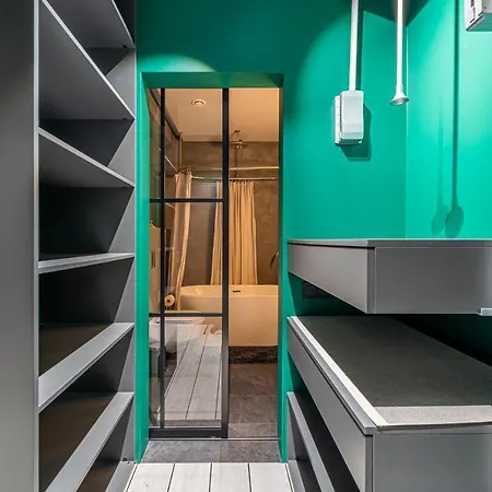 公寓 Lofts & Rosegold Luxury In Elegant 1br With Balcony In Center *
