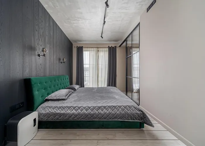 Dzīvoklis Lofts & Rosegold Luxury In Elegant 1br With Balcony In Center