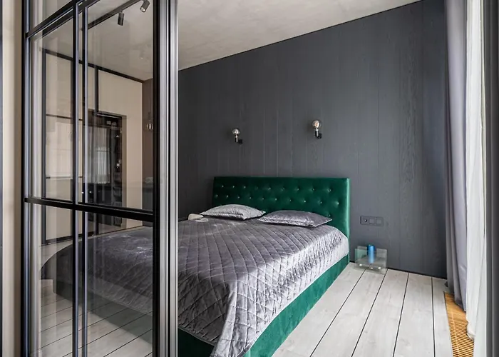 Dzīvoklis Lofts & Rosegold Luxury In Elegant 1br With Balcony In Center Riga