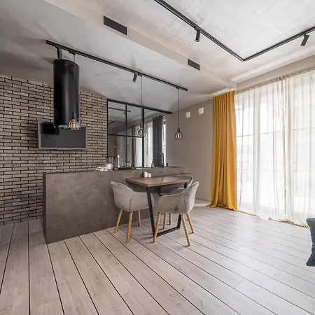 Appartement Lofts & Rosegold Luxury In Elegant 1br With Balcony In Center Riga